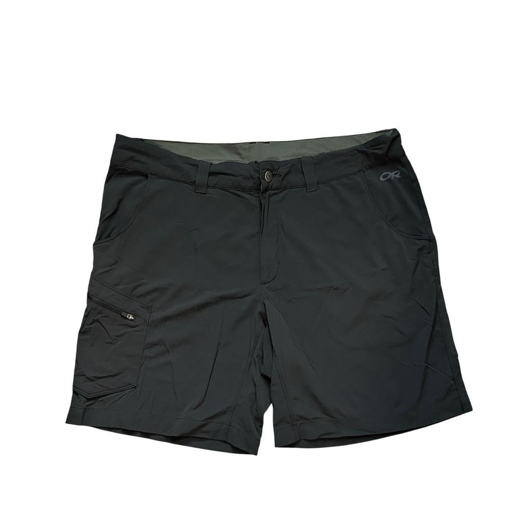Outdoor Research Black Ferrosi Shorts 8 " Men's Sz 38 Nylon Blend Cargo Pocket